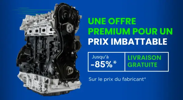 Moteur en échange standard, offre premium à prix imbattable, jusqu'à -85% et livraison gratuite.