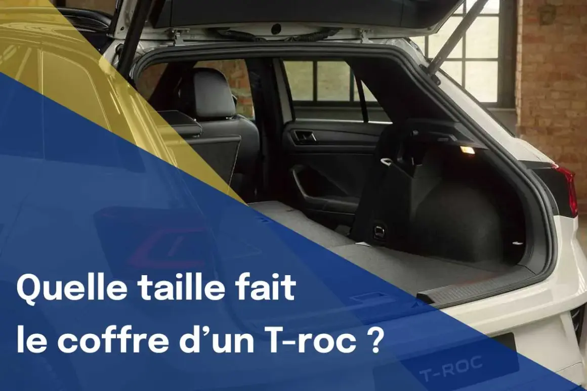 Le coffre d'un T-Roc est spacieux, idéal pour vos voyages. Découvrez sa capacité.